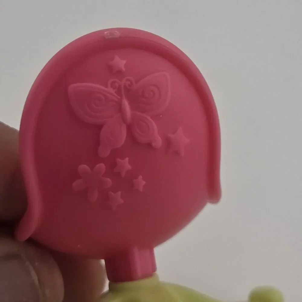 Fisher Price Loving Family Dollhouse Pink Office Or Bedroom Chair Swivels